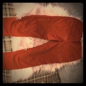 Ginger/orange dress pants